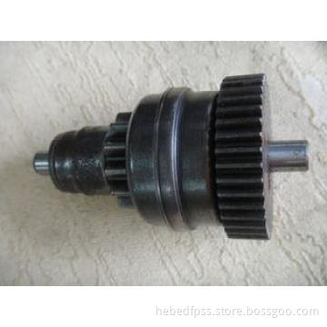 Parts of motorcycle engine starter gear with heat treatment